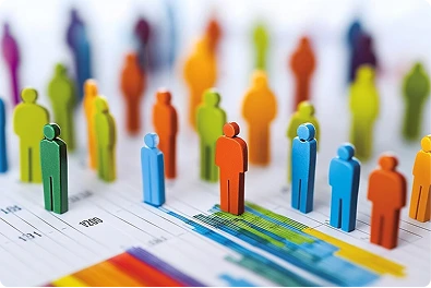 Información demográfica utilizada para identificar oportunidades de crecimiento e inversión