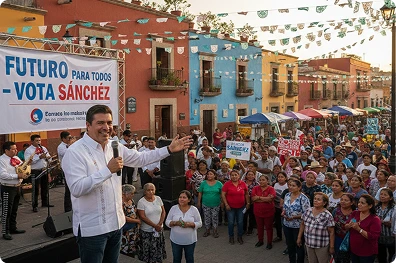 Análisis de efectividad y alcance de campañas políticas a través de investigación de opinión pública