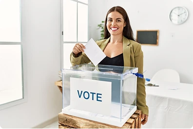 Encuesta de intención de voto aplicada a ciudadanos para evaluar preferencias electorales
