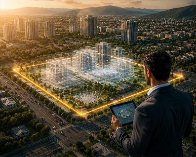 Análisis inmobiliario para determinar el uso más rentable y eficiente de un terreno